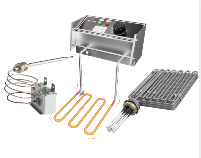 Deep Fryer Parts Heating elements and Thermostat by Sanvi Heat